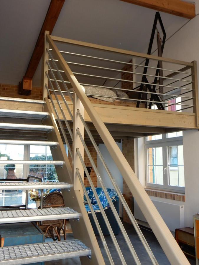 Loft 1 "Casa Mobile" - Loft 2 Plus 2 Personen Auf Anfrage - Lutherstadt Wittenberg-Mitten Drin Im Weltkultur - Erbe Villa Eksteriør bilde